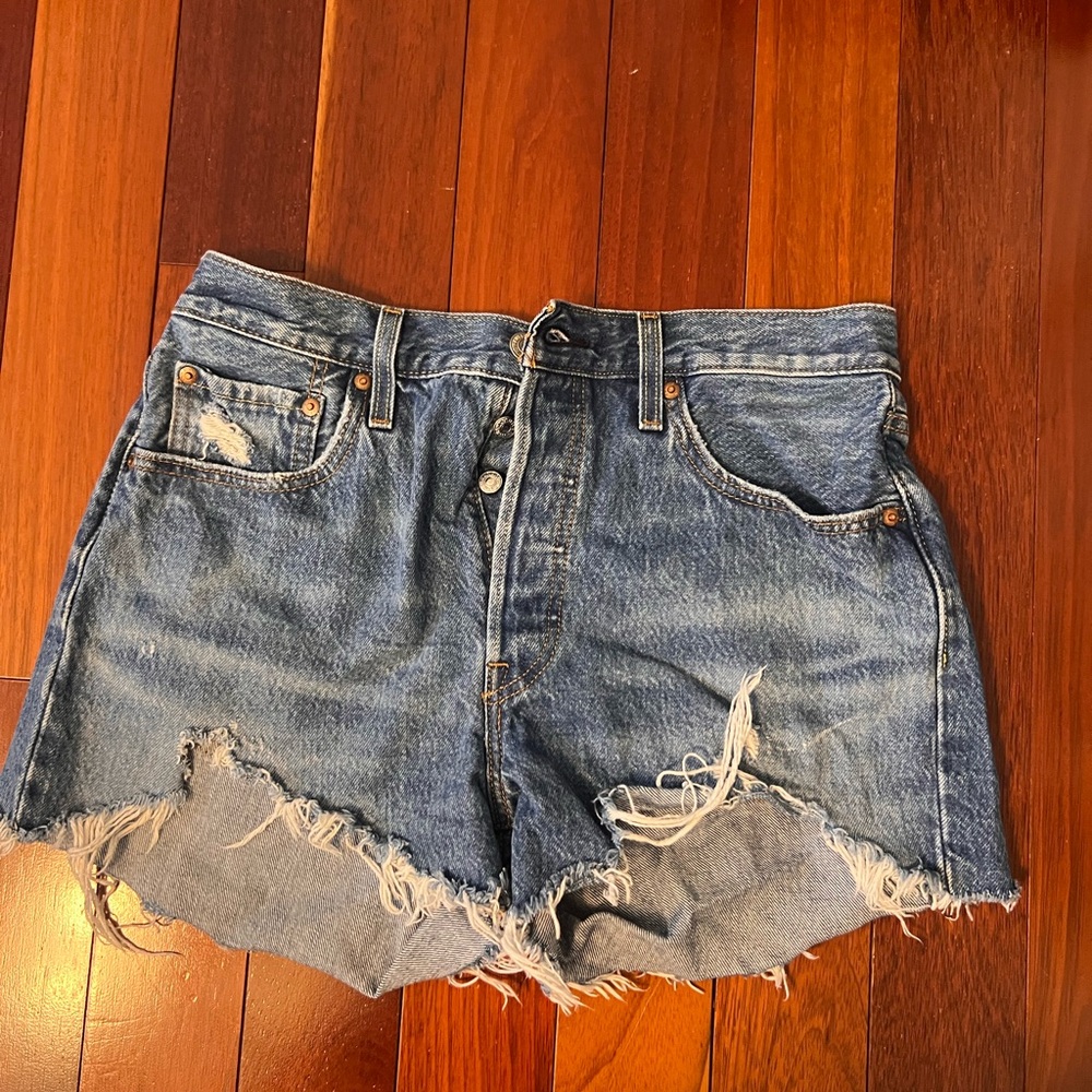 Levi 501 Original Short in Athens Mid Short